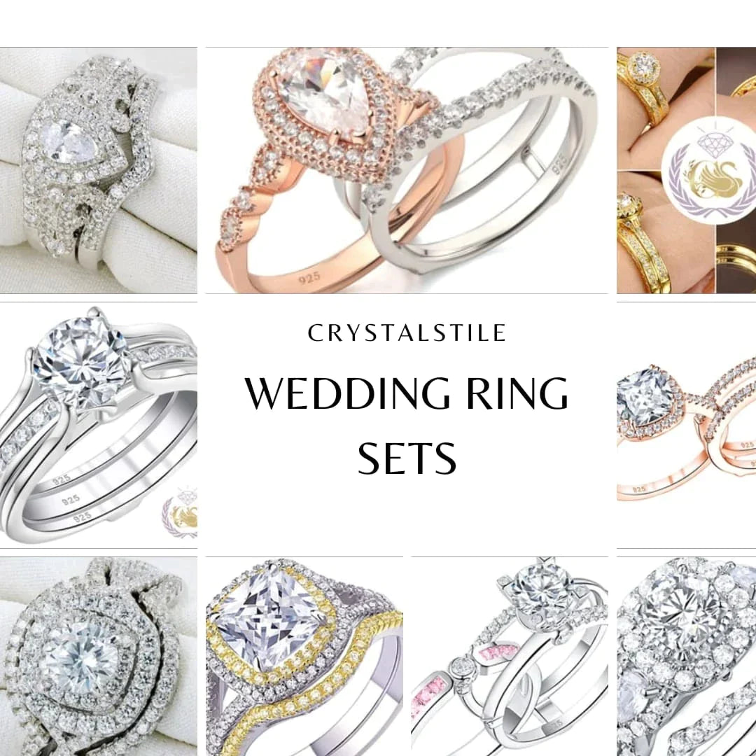 Wedding Ring Sets Crystalstile